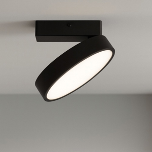 Faretto led 20w da soffitto da 2700k-6000k nero orientabile