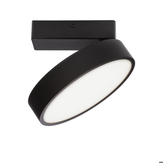 Faretto led 20w da soffitto da 2700k-6000k nero orientabile