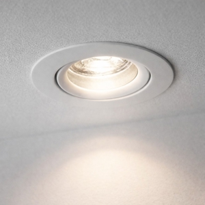 Faretto incasso led bianco orientabile per cartongesso 2w 3000k