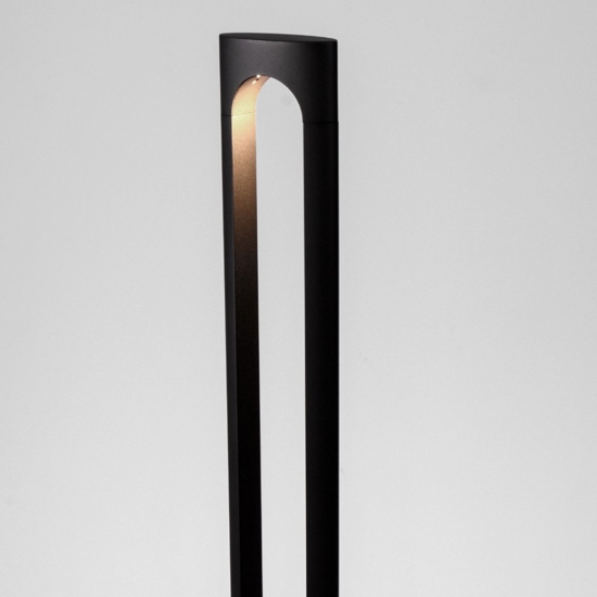 Lampione alto per giardino moderno led 21w 3000k antracite