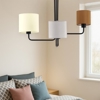 Lampadario camera moderna marrone grigio beige