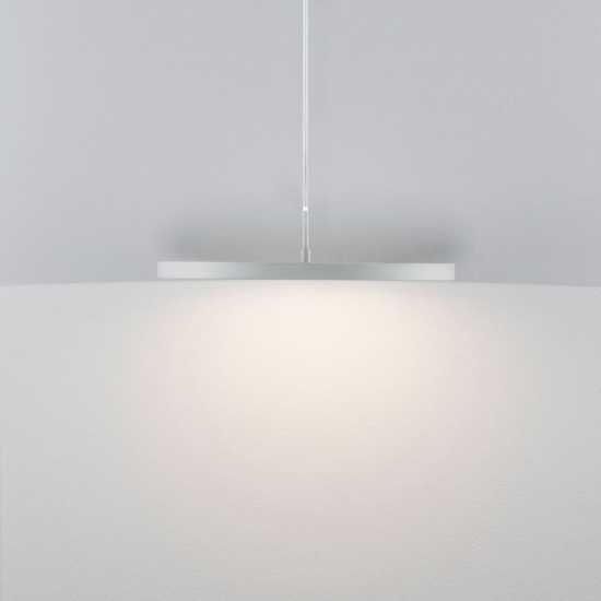 Lampadario per tavolo da pranzo tondo bianco led 3000k dimmerabile