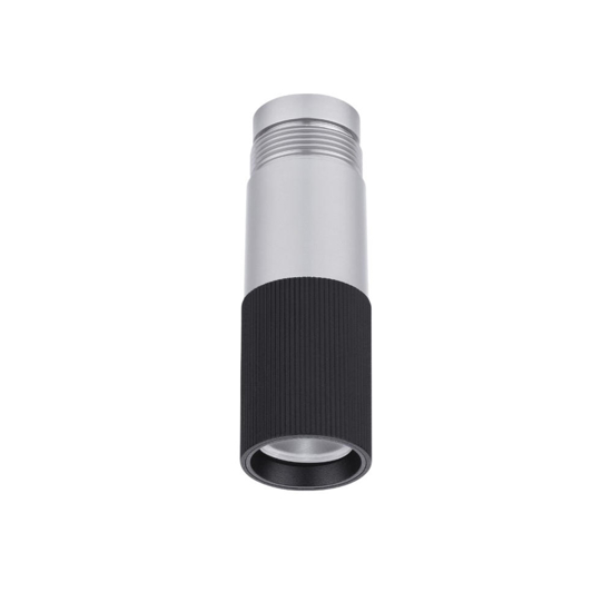 Faretto spoty da incasso nero led 12w 3000k cri90