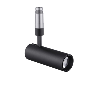 Faretto da incasso spoty led 23w 3000k cri90 48v nero orientabile