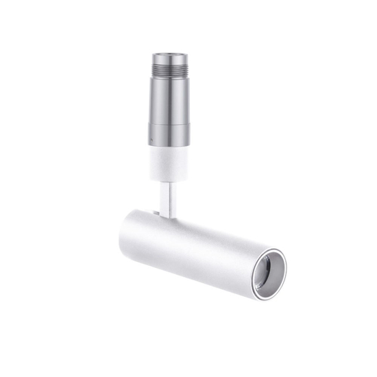 Faretto da incasso bianco led 8w 3000k cri90 orientabile 48v
