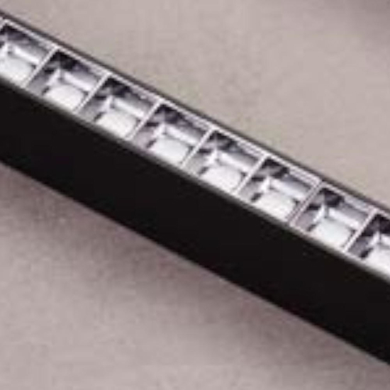 Lampadario spoty nero da incasso per scrivania ufficio