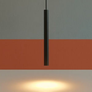 Lampada sospensione led 5w 3000k spoty da incasso cilindro nero