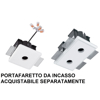 Faro a soffitto spoty nero led 35w 3000k orientabile cri90