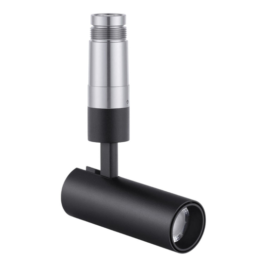 Faretto spoty da incasso led 48v 6w 3000k cri90 dali nero orientabile