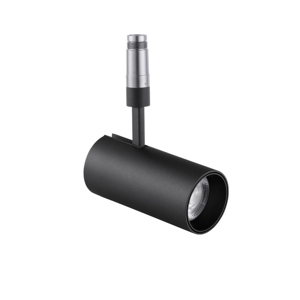 Faretto da incasso spoty nero led 15w 3000k dali cri90 orientabile