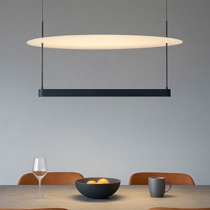 Lampadario moderno led 40w 3000k dimmerabile per sala da pranzo