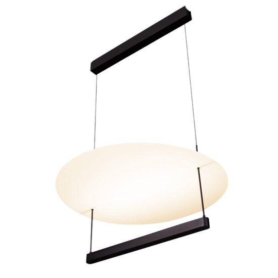 Lampadario moderno led 40w 3000k dimmerabile per sala da pranzo