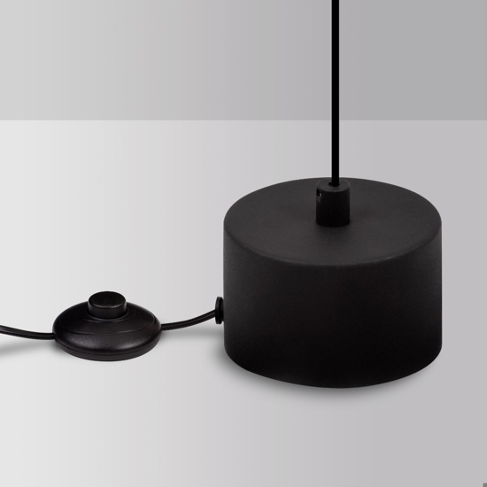 Lampada da terra piantana sospesa led a soffitto moderna bianca