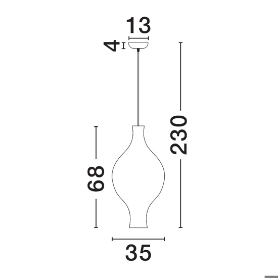 Lampadario a sospensione design in seta di gelso bianco sabbia