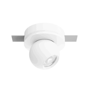 Faretto bubble bianco led 9w 3000k 24v ottica 34 da incasso linea light