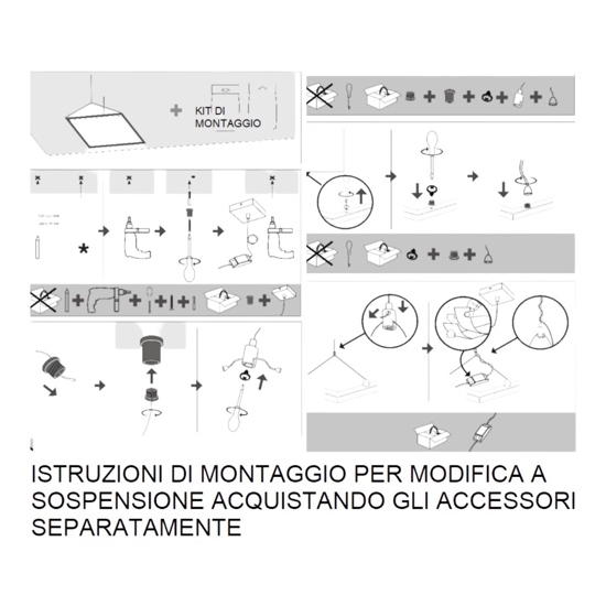 Plafoniera led 4000k quadrata salobrena eglo