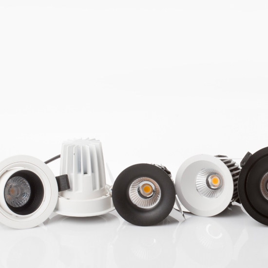 Faretto incasso tondo bianco led per cartongesso 9w 3000k