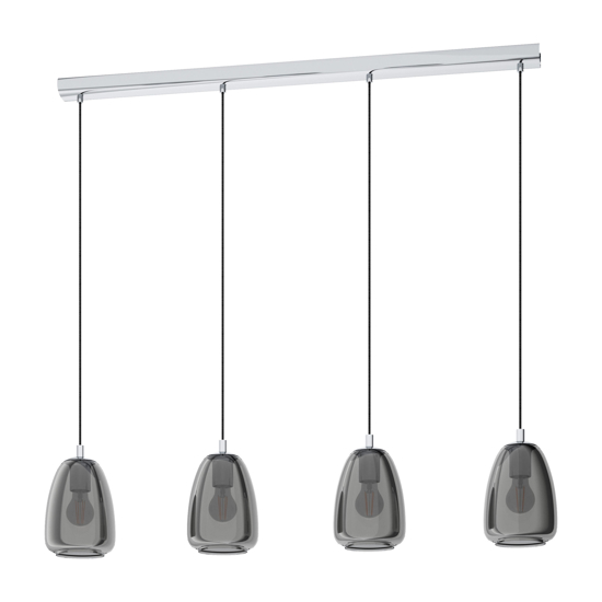Eglo alobrase lampadario moderno per tavolo soggiorno