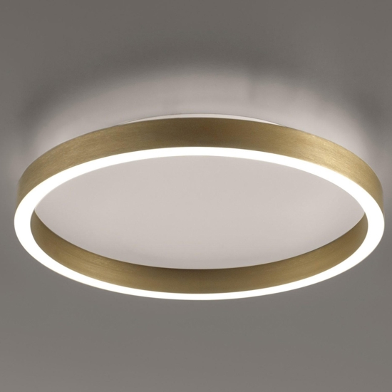 Gea luce aela oro plafoniera led 36w 3000k 4000k