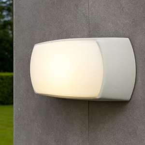 Applique andora bianca top light per esterno anti corrosione ip66