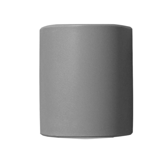 Applique per esterno balcone grigio top light aosta ip55