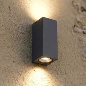 Top light atene applique da esterno moderna antracite ip65