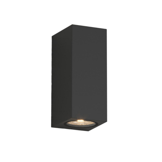 Top light applique da esterno atene nera moderna ip65