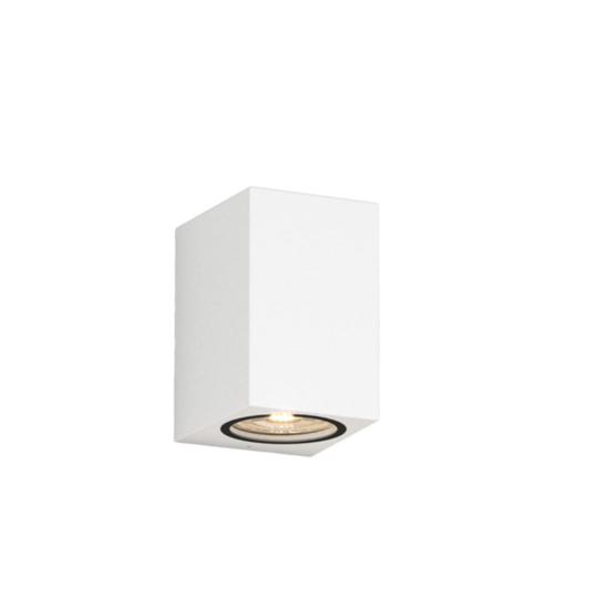 Applique da esterno top light atene bianca ip65