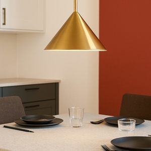 Gea luce barbie lampadario pre cucina sospensione colore oro