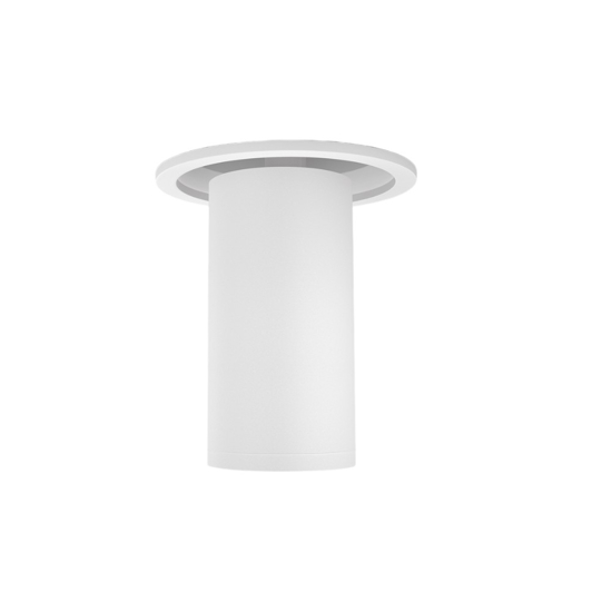 Maytoni faretto focus bianco cilindro orientabile da incasso a soffitto