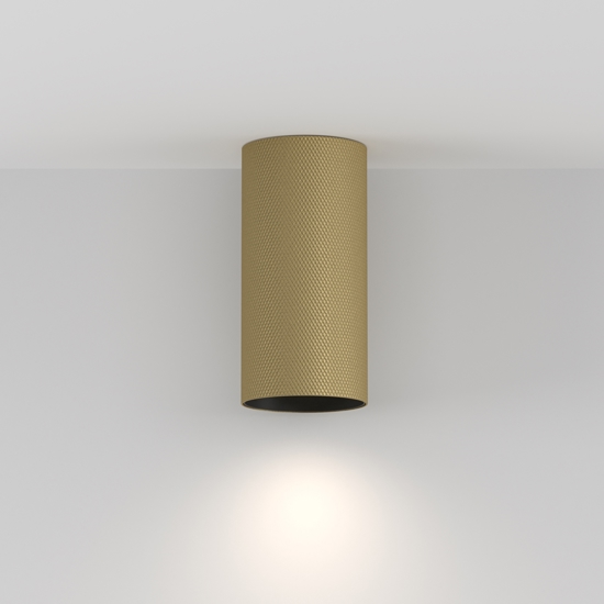Maytoni artisan faretto da soffitto cilindro oro satinato