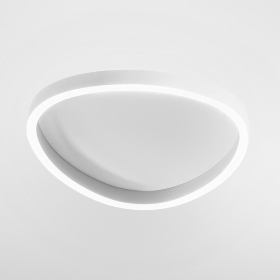 Gea luce ecaris plafoniera bianca per cucina moderna led cct