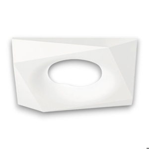 Faretto da incasso design in metallo bianco gea luce janus