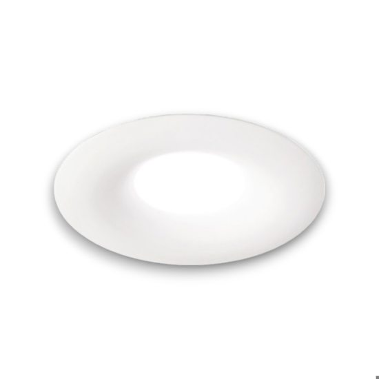 Gea luce faretto da incasso a soffitto rotondo bianco