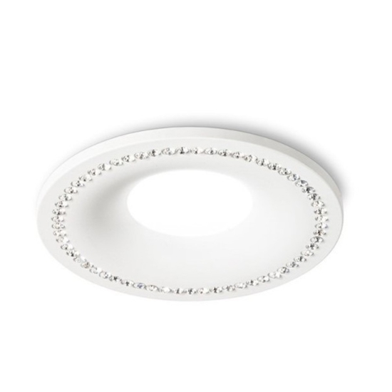 Faretto da incasso controsoffitto cristalli strass gea luce coralie