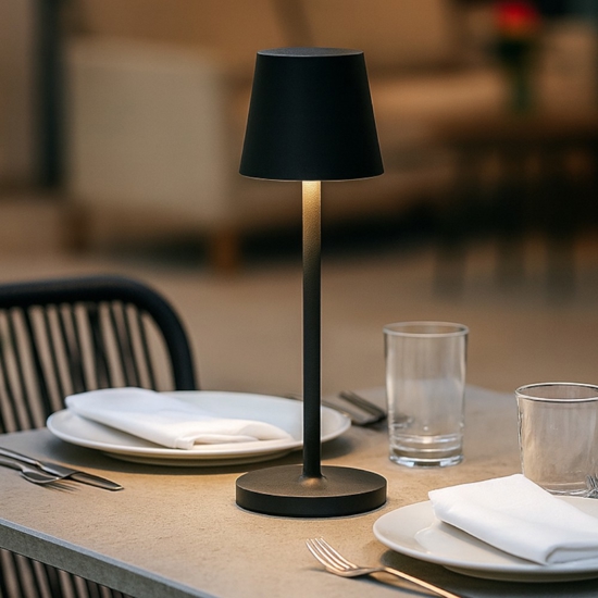 Gea luce lampada da tavolino led 3w 3000k ip54 per esterno