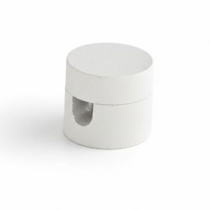 Decentratore in metallo bianco gea luce