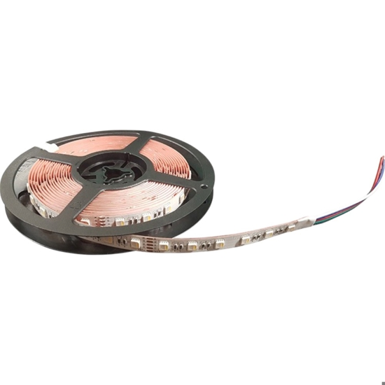Gea luce striscia led bobina 5mt rgb+4000k 14,4w-mt 24v dc