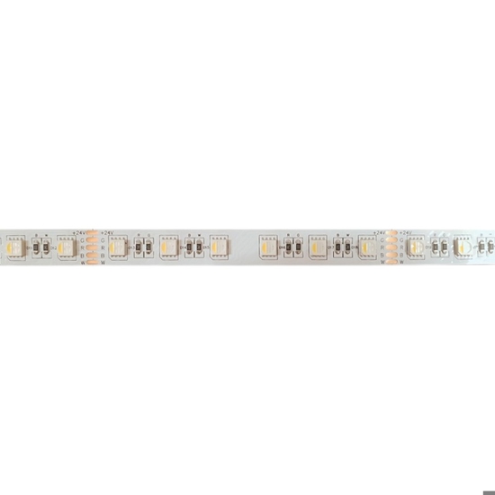 Gea luce striscia led bobina 5mt rgb+4000k 14,4w-mt 24v dc