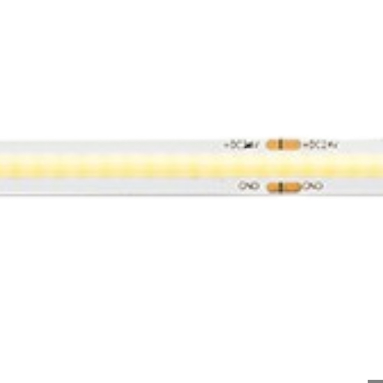 Gea luce bobina 5mt striscia led cob 8w-mt 4000k 24vdc