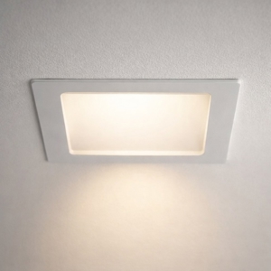 Faretto a led da incasso quadrato per controsoffitto 18w 3000k 220v bianco