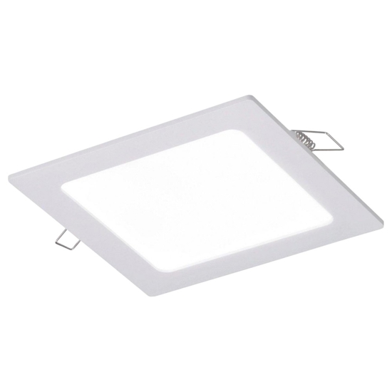 Faretto quadrato da incasso led 18w 4000k per controsoffitto