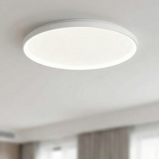 Plafoniera krizia pg led 50w 4000k gea luce moderna bianca