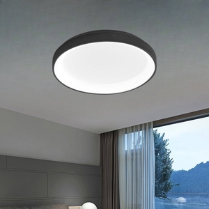 Krizia p-p led 30w 3000k plafoniera da cucina tona nera gea luce