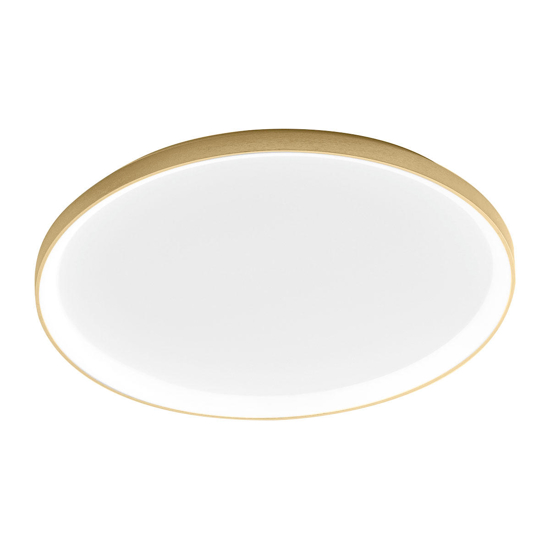 Plafoniera krizia oro px led 80w 3000k moderna gea luce