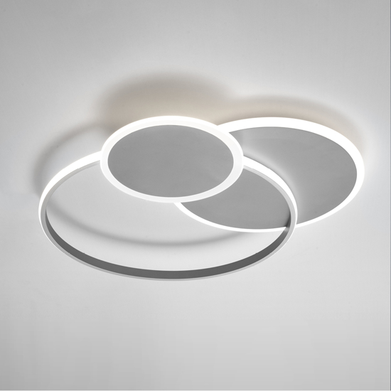 Plafoniera led eclipse vivida bianca 60w 3000k 4000k