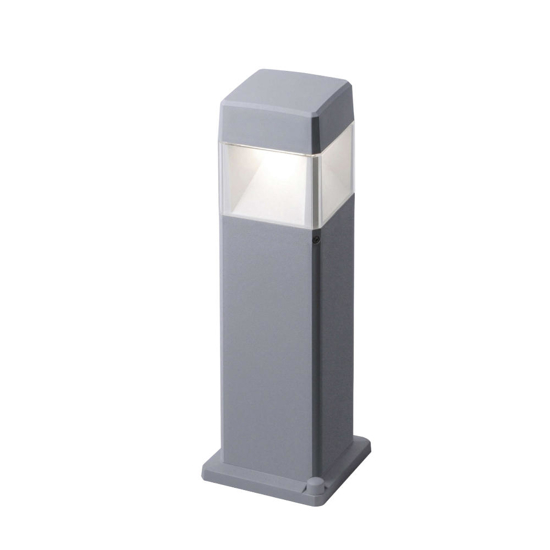 Lampioncino grigio da giardino moderno anti corrosione ip55