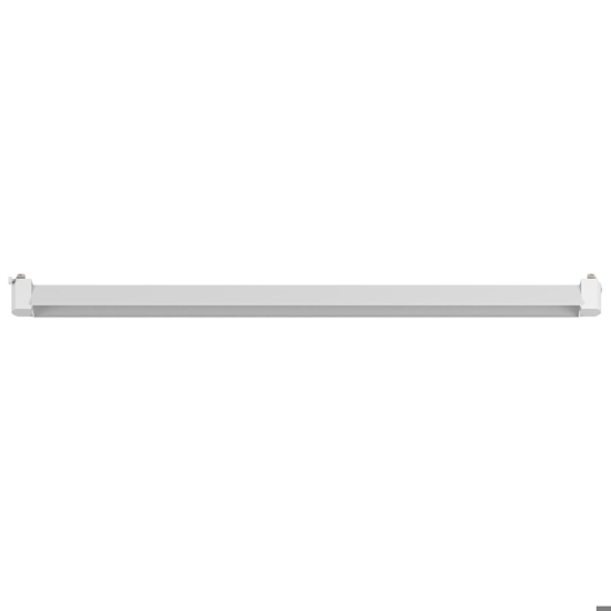 Binario angolare con spot orientabili monofase bianco modulo led 3000k