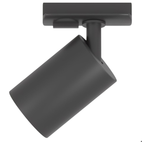 Sistema binario ad angolo 300cm nero led 3000k con spot orientabili