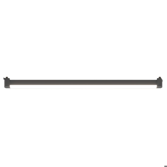 Sistema binario ad angolo 300cm nero led 3000k con spot orientabili